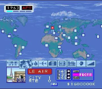 Aerobiz (USA) screen shot game playing